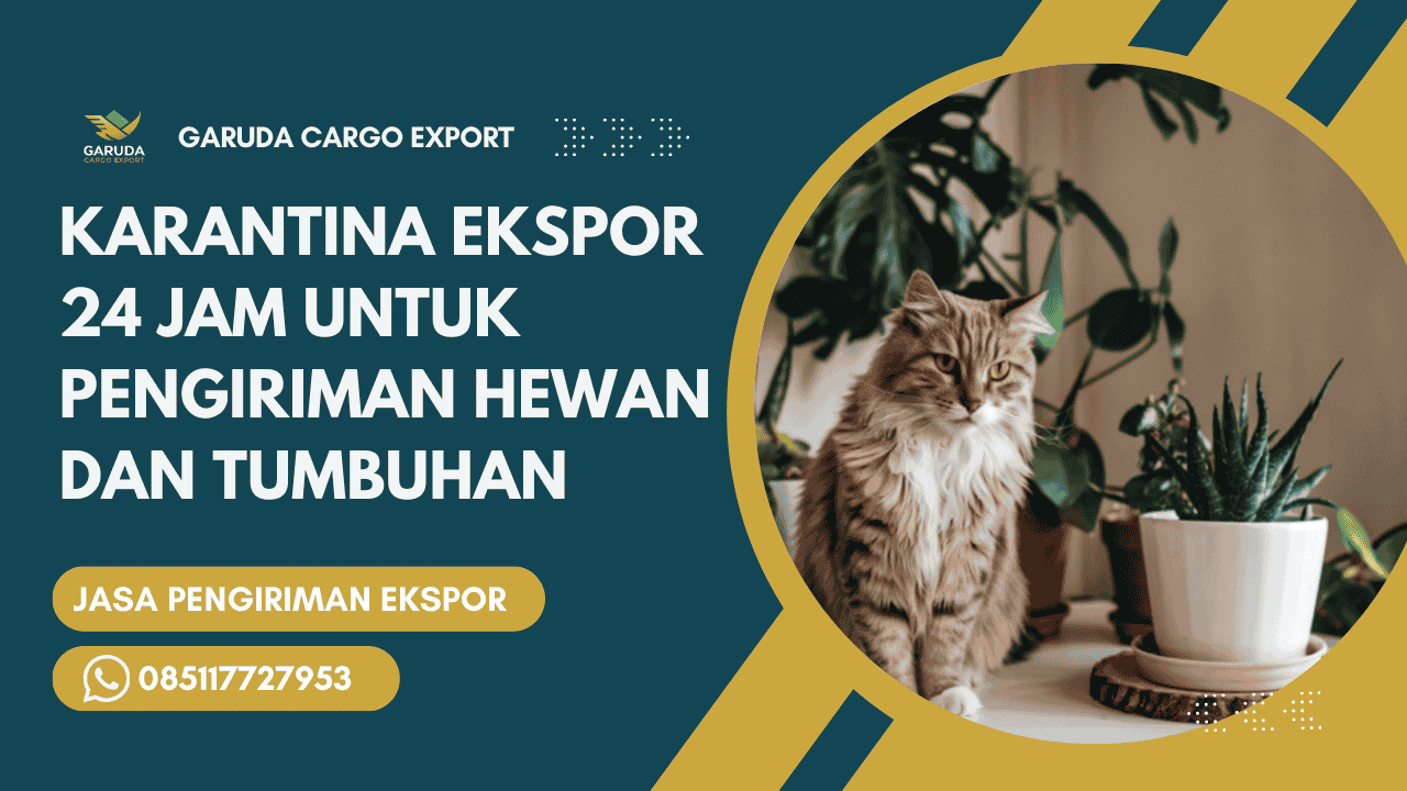 Karantina Ekspor 24 Jam Untuk Pengiriman Hewan dan Tumbuhan